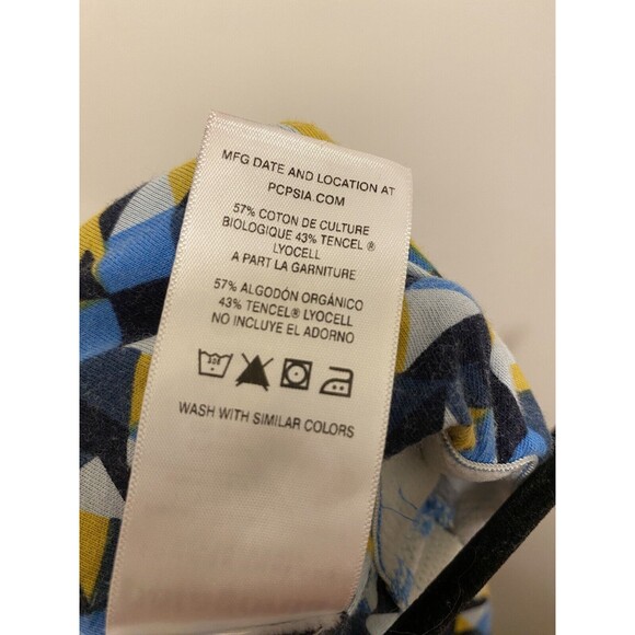 Patagonia Womens Spright Dress Shelf Bra Racerback Quirky Funky A-Line Medium - Picture 8 of 8